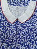 Cotton With Pockets, Half Open Medium Printed Nighty