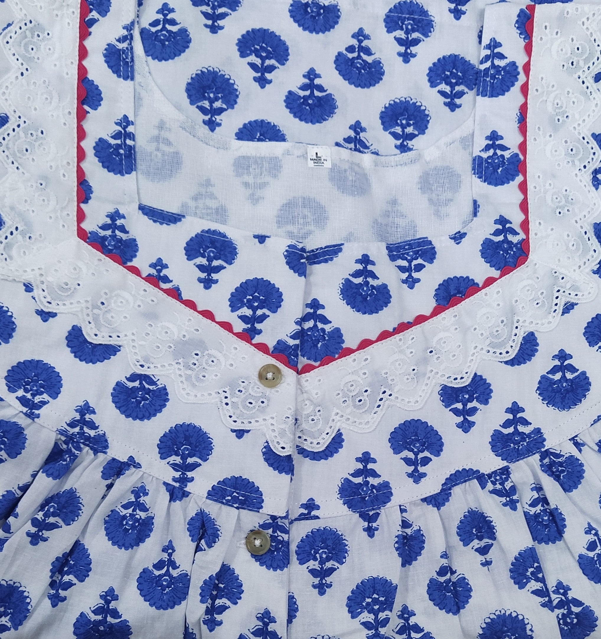 Cotton  Large Printed Nighty