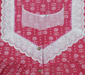 Soft Cotton With Pockets, Half Open Medium-Large Printed Nighty