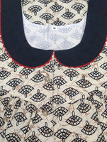 Cotton With Pockets, Half Open Medium Printed Nighty