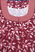 Cotton With Pockets, Half Open Medium-Large Printed Nighty