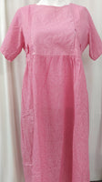 Soft Cotton Side zip, With Pockets, No Open Small Printed Maternity Wear