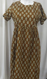 Soft Cotton Side zip, With Pockets, No Open Small Printed Maternity Wear