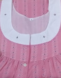 Soft Cotton With Pockets, Half Open Small Printed Nighty