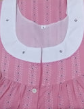 Soft Cotton With Pockets, Half Open Small Printed Nighty