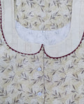 Cotton A-line churidar cut, With Pockets, Half Open Large Printed Nighty