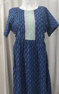 Soft Cotton Side zip, With Pockets, No Open Medium Printed Maternity Wear