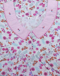 Soft Cotton With Pockets, No Open Medium Printed Nighty