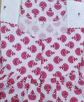 Cotton With Pockets, Half Open Medium-Large Printed Nighty