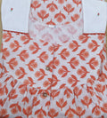 Cotton With Pockets, Half Open Medium-Large Printed Nighty