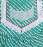 Soft Cotton With Pockets, No Open Medium Printed Nighty