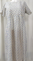 Soft Cotton Side zip, With Pockets, No Open Small Printed Maternity Wear