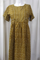 Soft Cotton Side zip, With Pockets, No Open Small Printed Maternity Wear