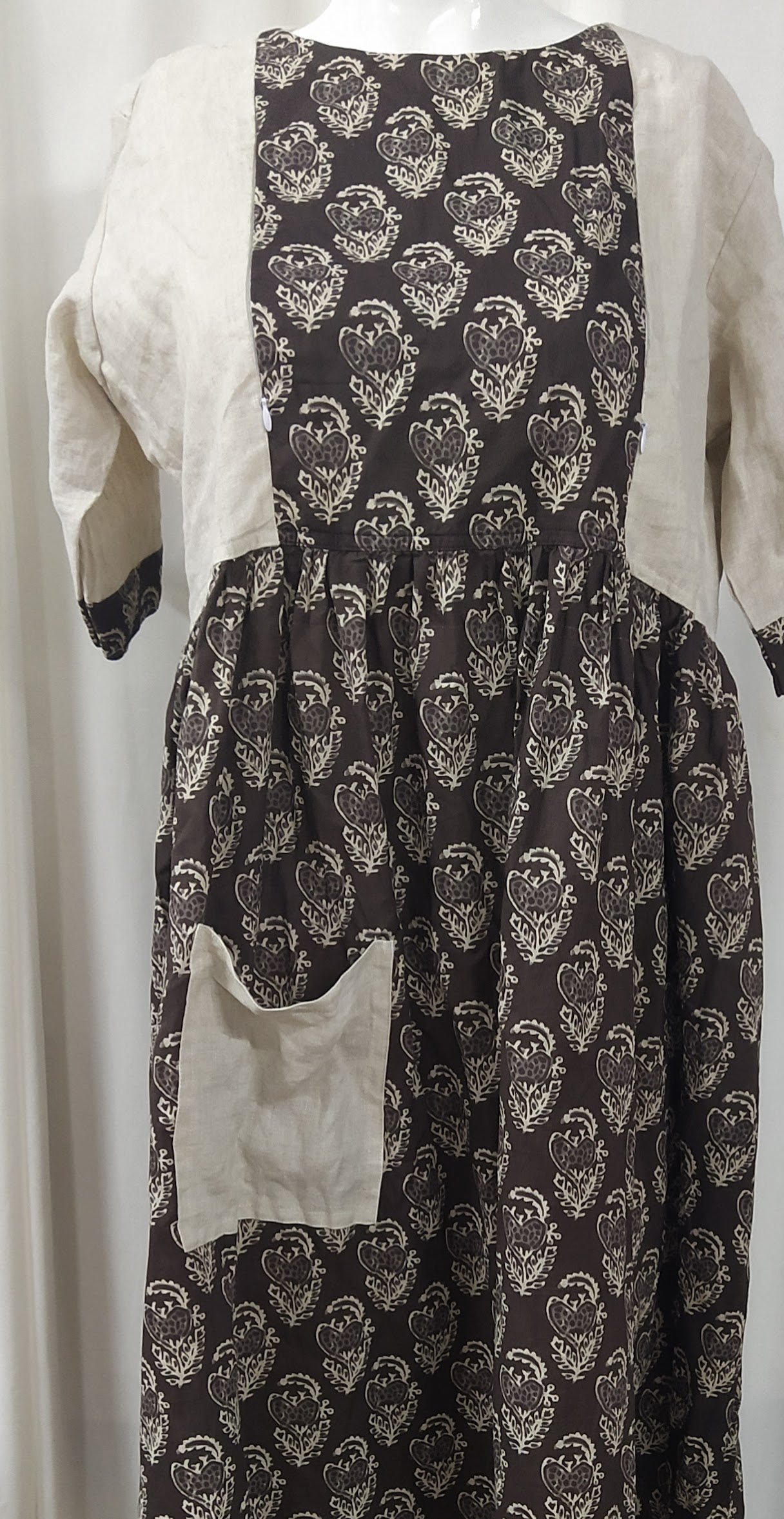Soft Cotton Side zip, With Pockets Medium Printed Maternity Wear