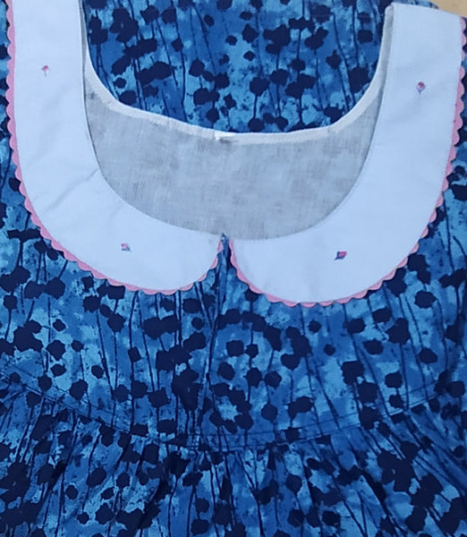 Soft Cotton With Pockets, No Open Medium Printed Nighty
