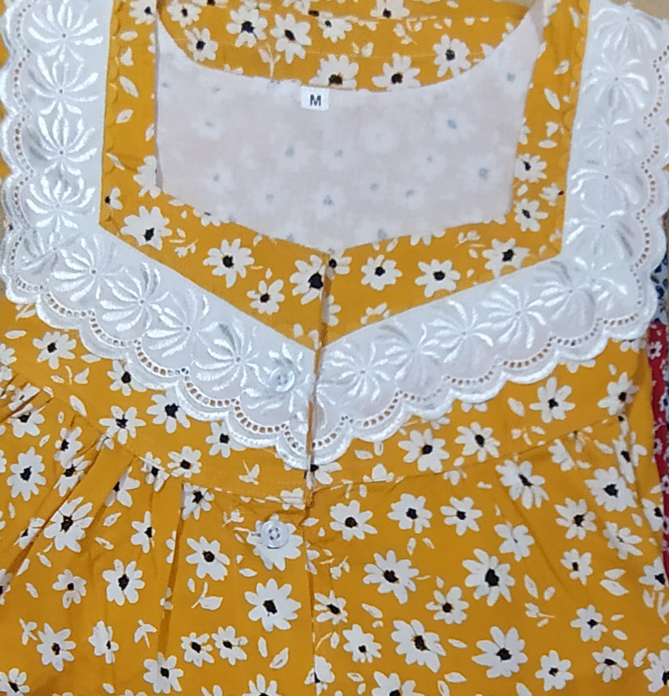 Rayon Full Open Medium Printed Nighty