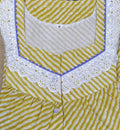Soft Cotton With Pockets, Half Open Medium Printed Nighty