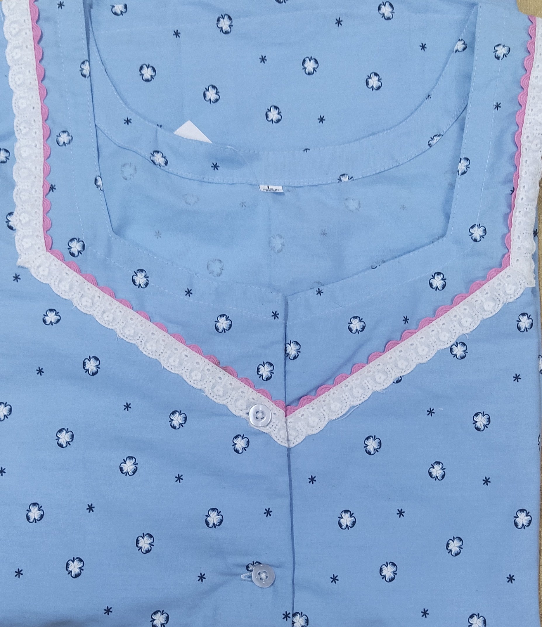 Cotton  Large Printed Nighty