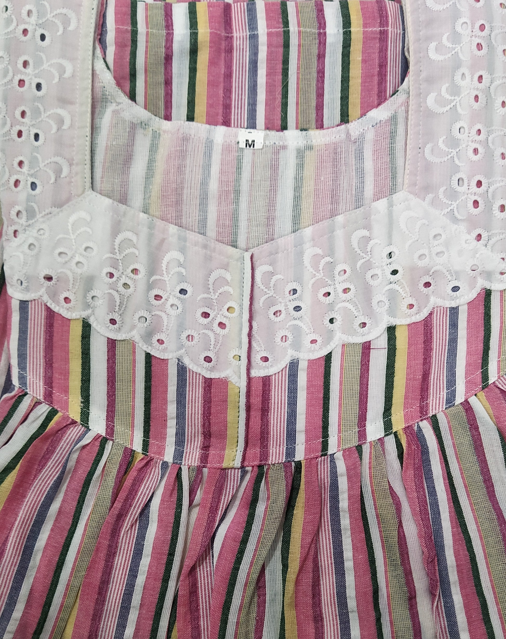 Bantex With Pockets, No Open Medium Printed Nighty