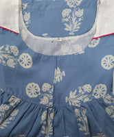 Cotton With Pockets, No Open Large Printed Nighty