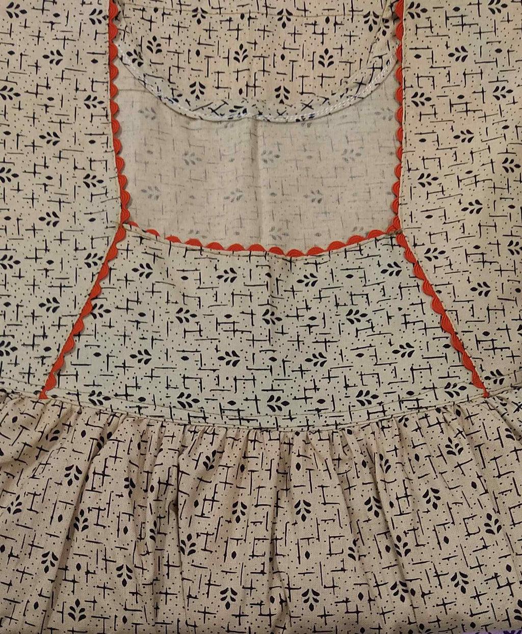 Cotton No Open Medium Printed Nighty