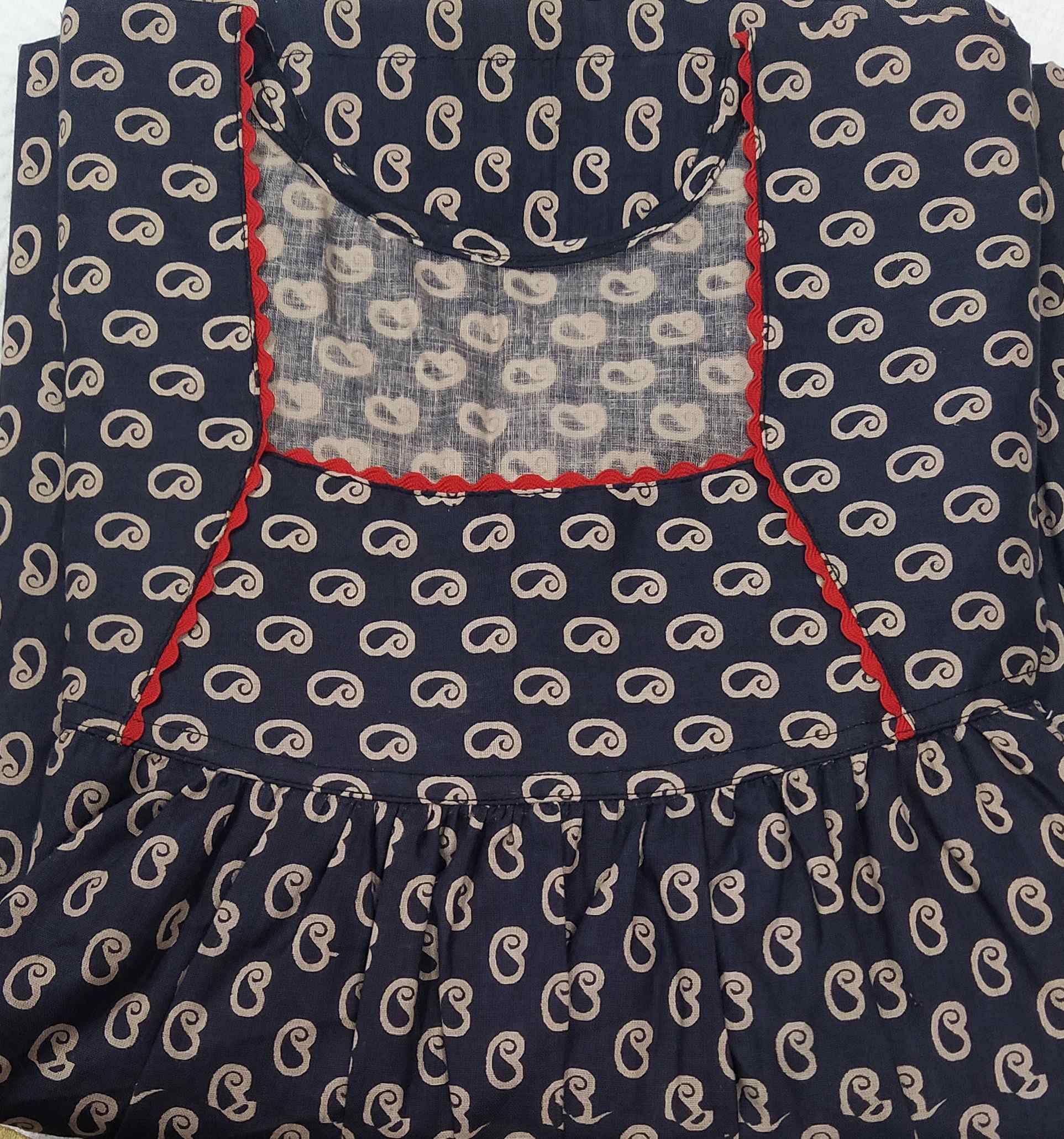 Cotton No Open Medium Printed Nighty
