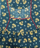 Cotton No Open Medium Printed Nighty