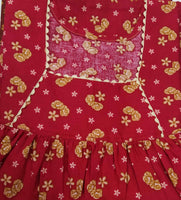 Cotton No Open Medium Printed Nighty