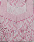 Cotton With Pockets, Half Open Medium Printed Nighty