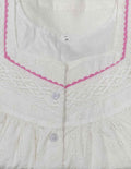 Hacoba With Pockets, Half Open Medium Printed Nighty