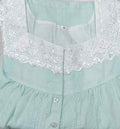 Hacoba With Pockets, Half Open Medium Printed Nighty