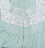 Hacoba With Pockets, Half Open Medium Printed Nighty