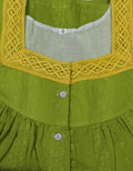 Hacoba With Pockets, Half Open Medium Printed Nighty
