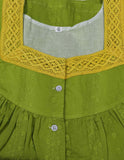 Hacoba With Pockets, Half Open Medium Printed Nighty