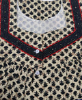 Cotton With Pockets, Half Open Medium Printed Nighty