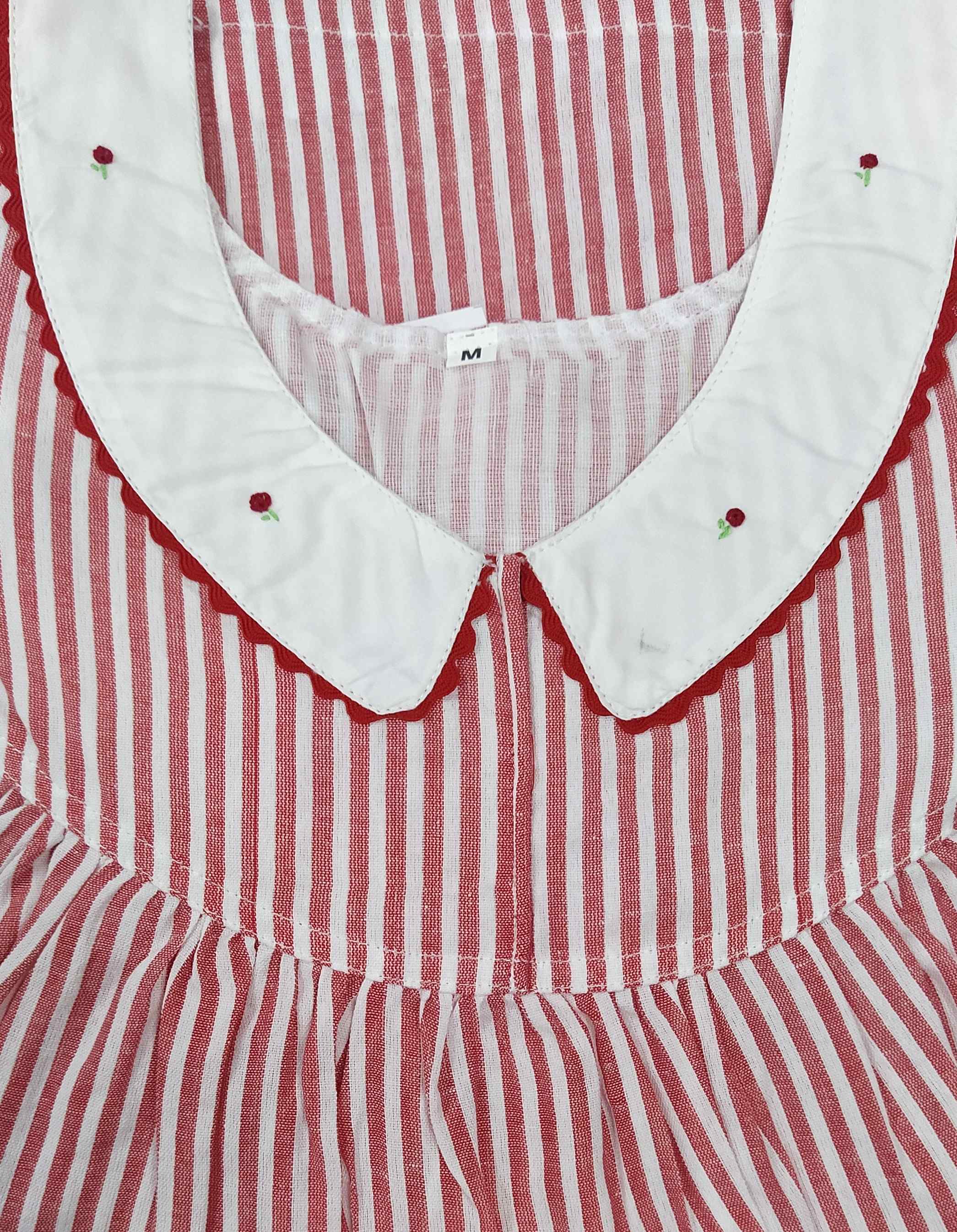 Bantex With Pockets, No Open Medium Printed Nighty