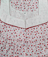 Cotton With Pockets, Half Open Medium Printed Nighty