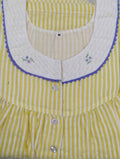 Bantex With Pockets, Half Open Medium Printed Nighty