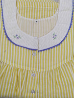 Bantex With Pockets, Half Open Medium Printed Nighty