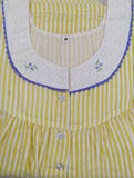 Bantex With Pockets, Half Open Medium Printed Nighty