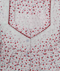 Cotton With Pockets, Half Open Small Printed Nighty