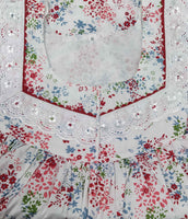 Cotton With Pockets, No Open Small Printed Nighty