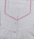 Hacoba With Pockets, Half Open Small Printed Nighty