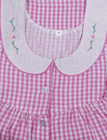 Bantex With Pockets, Half Open Small Printed Nighty