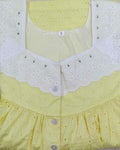Hacoba With Pockets, Half Open Small Printed Nighty