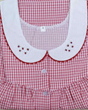 Bantex With Pockets, Half Open Small Printed Nighty