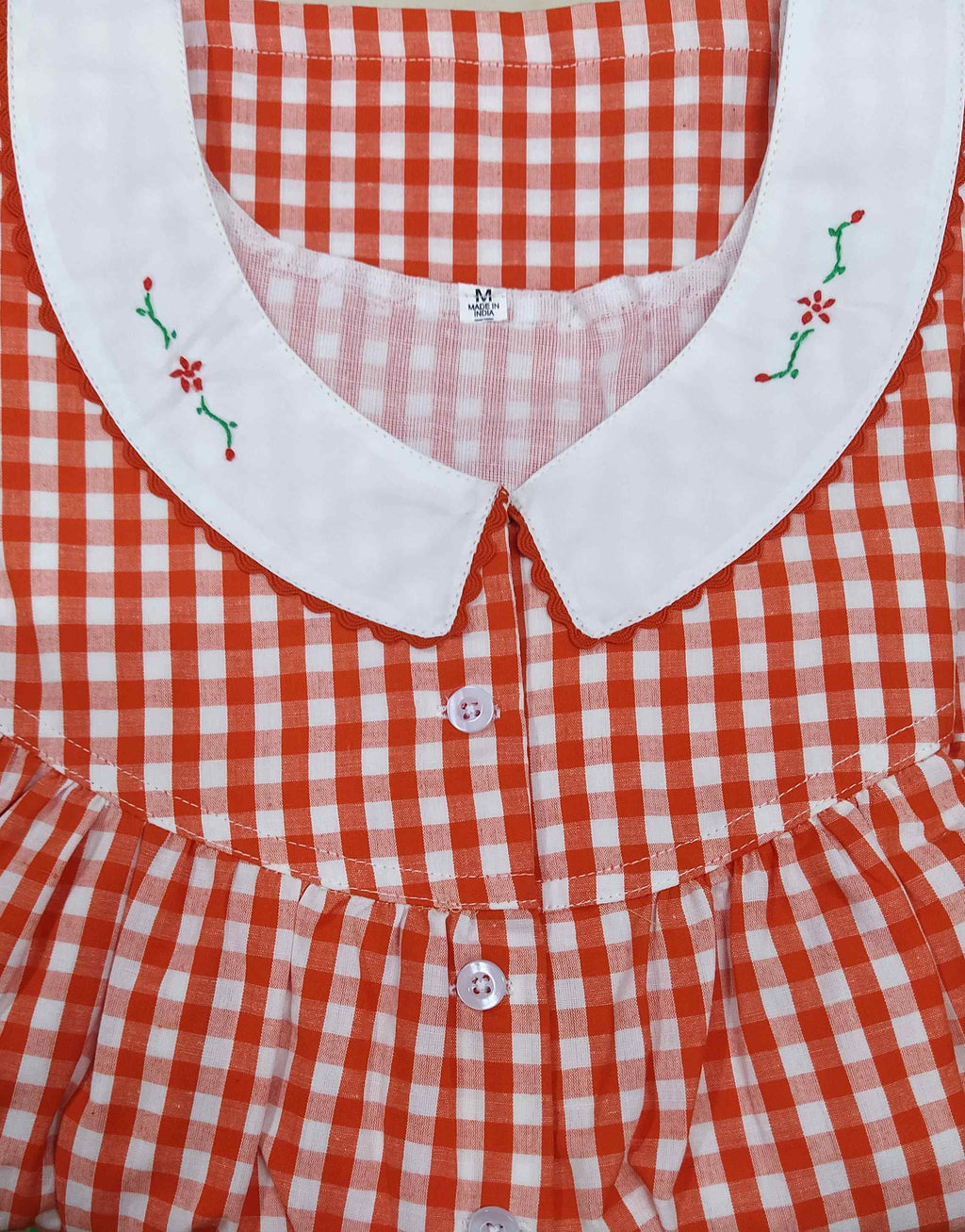 Bantex With Pockets, Half Open Medium Printed Nighty