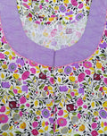 Cotton A-line churidar cut, With Pockets, Half Open Medium Printed Nighty