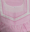 Cotton With Pockets, No Open Medium Printed Nighty