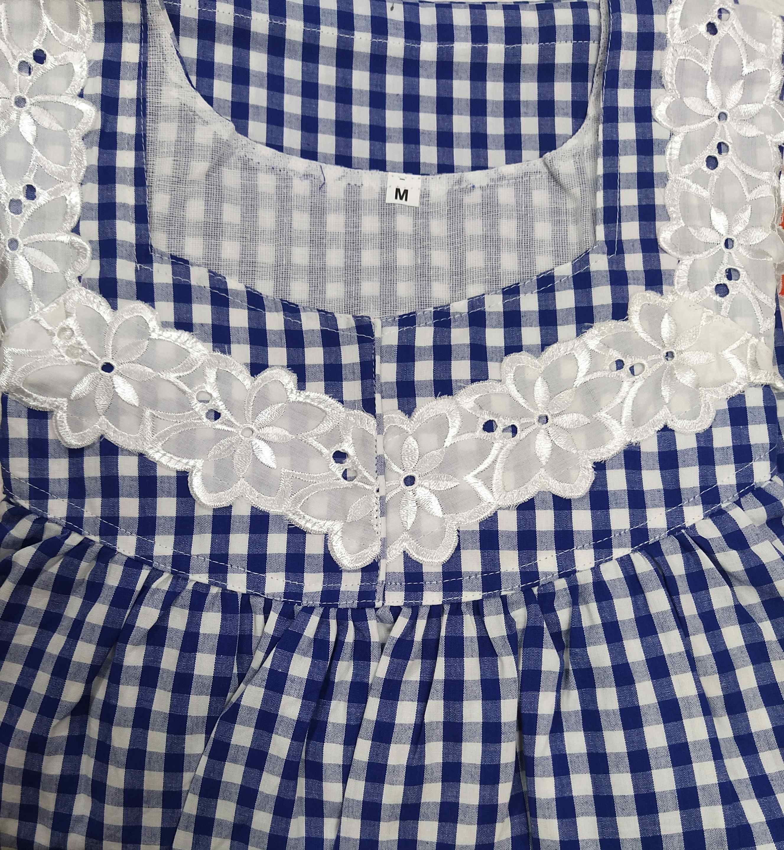 Bantex With Pockets, No Open Medium Printed Nighty